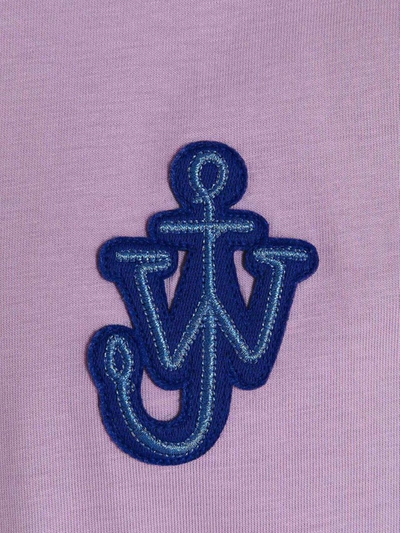 Shop Jw Anderson J.w. Anderson 'anchor' T-shirt In Purple