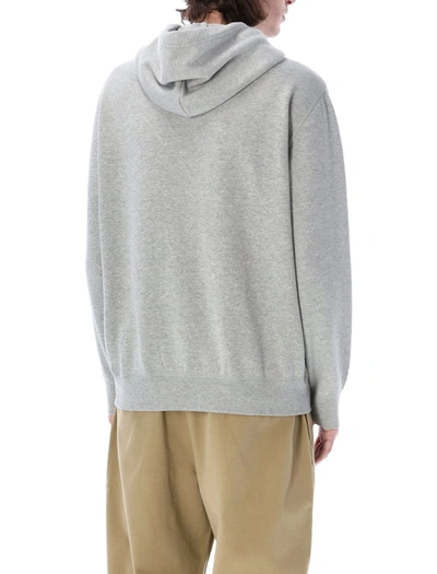 Shop Polo Ralph Lauren Classic Hoodie In Grey Heater