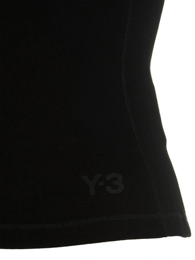 Shop Y-3 Adidas Logo T-shrit In Black
