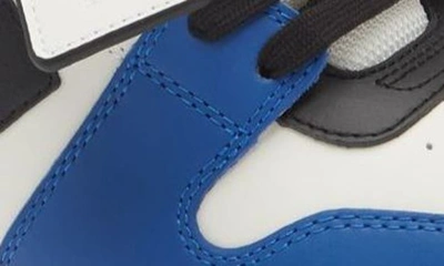 Off-white Leather Out Of Office Sneakers In Navy Blue
