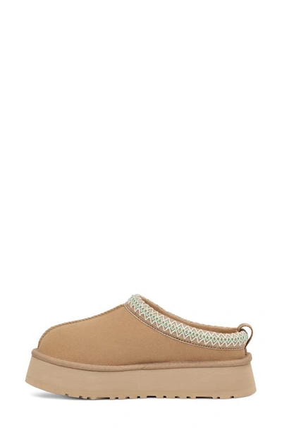 Ugg Sand Slipper With Logo Embroidery In Sand