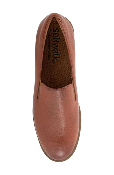 Softwalk Whistle Ii Slip-on Loafer In Rust
