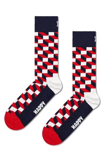 Happy Socks Xbdo09-6002 4-pack Classic Navy Socks Gift Set In Navy