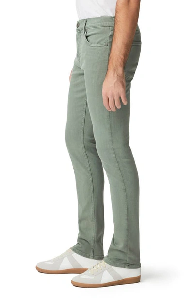 Shop Paige Federal Slim Straight Leg Pants In Vintage Foggy Forest