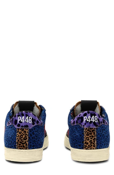 Shop P448 John Colorblock Leopard Sneaker In Crazy