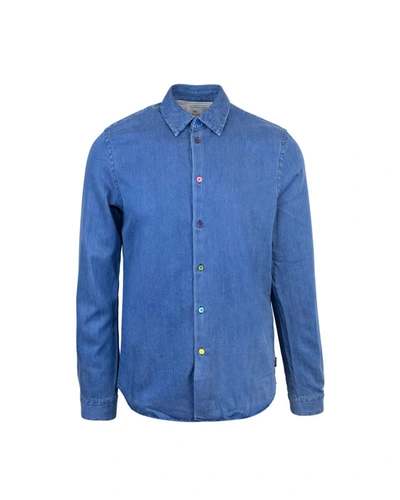 Shop Ps By Paul Smith Ps Paul Smith Shirt In Sky Blue