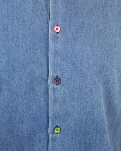 Shop Ps By Paul Smith Ps Paul Smith Shirt In Sky Blue