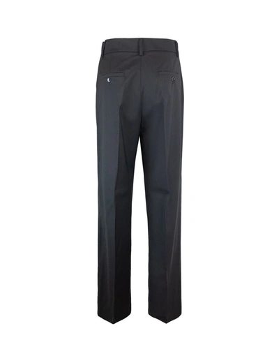 Weekend Max Mara Black Visual Trousers In Black