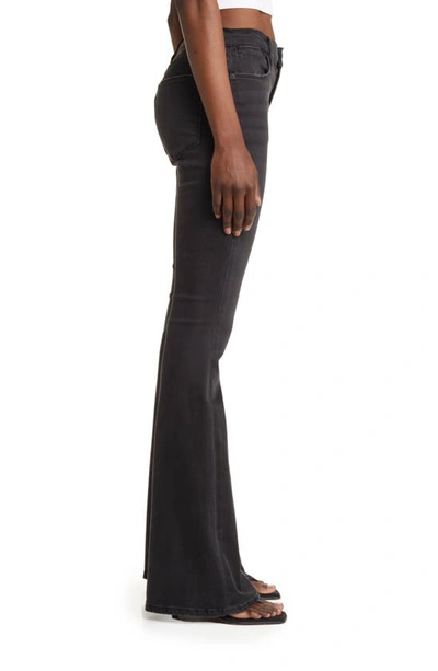 Shop Frame Le High Waist Flare Jeans In Kerry