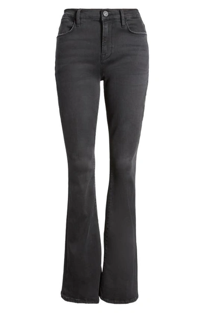 Shop Frame Le High Waist Flare Jeans In Kerry