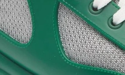 Prada Tie Low-top Casual Sneakers In Verde