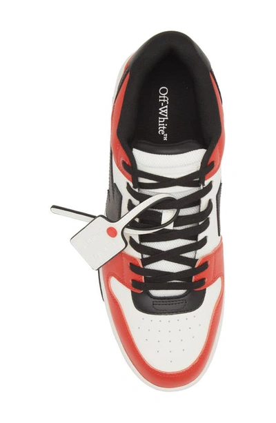 Shop Off-white Out Of Office Low Top Sneaker In Red Black