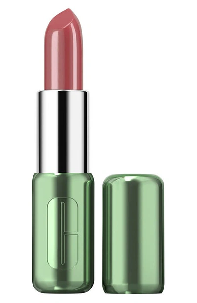 Shop Clinique Pop Longwear Lipstick In Fig Pop/shine