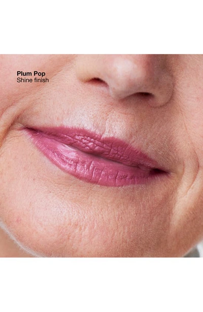 Shop Clinique Pop Longwear Lipstick In Plum Pop /shine