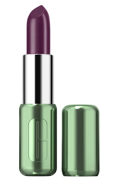 Shop Clinique Pop Longwear Lipstick In Blackberry Pop/satin