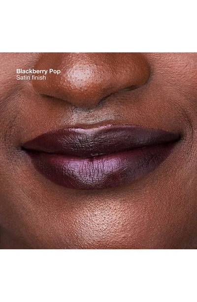 Shop Clinique Pop Longwear Lipstick In Blackberry Pop/satin