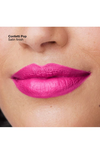 Shop Clinique Pop Longwear Lipstick In Confetti Pop/satin