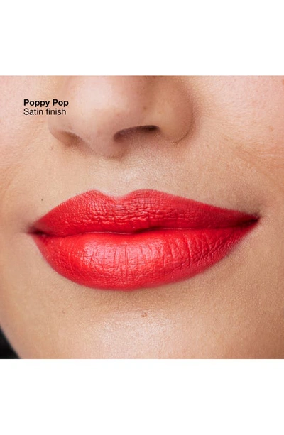 Shop Clinique Pop Longwear Lipstick In Poppy Pop/satin