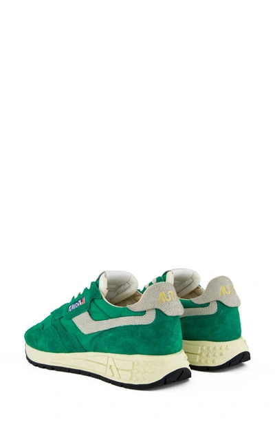 Autry Reelwind Panelled Suede Sneakers In Amazon