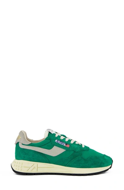 Autry Reelwind Panelled Suede Sneakers In Amazon