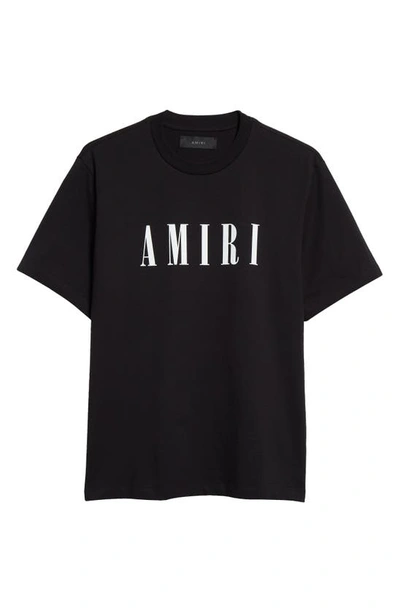 Shop Amiri Core Logo Graphic T-shirt In Black
