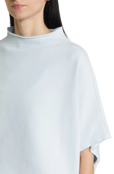 Shop Frank & Eileen Audrey Funnel Neck Capelet In Ice