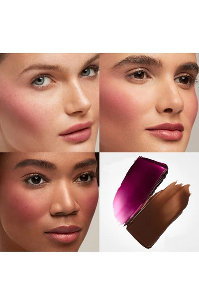 Shop Stila Blush & Bronze Hydro-blur Cheek Duo Stick In Dragon Fruit And Cocoa