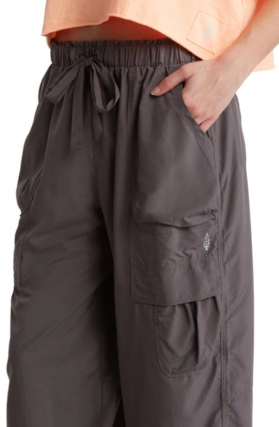 Shop Fp Movement Down To Earth Relaxed Fit Waterproof Cargo Pants In Caribou