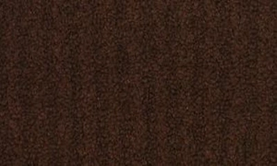 House Of Cb Sloane Bouclé Knit Skirt In Chocolate Brown