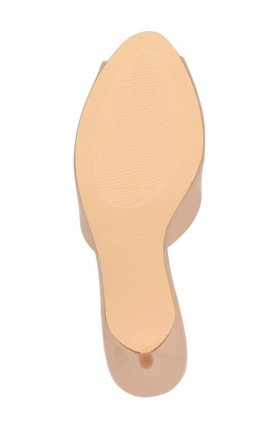 Nine West Lill Kitten Heel Pump In Light Natural