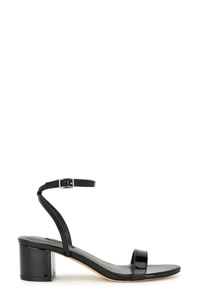 Nine West Allora Ankle Strap Sandal In Black
