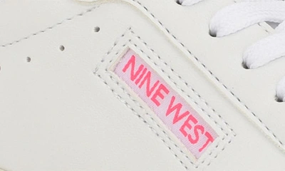 Shop Nine West Dunnit Low Top Sneaker In White