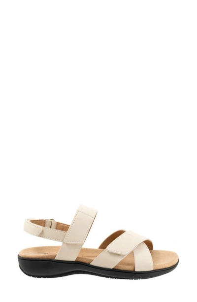 Trotters River Slingback Sandal In Ivory