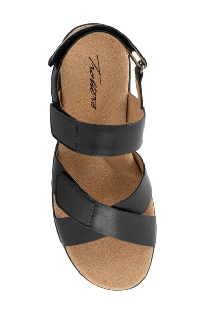 Trotters River Slingback Sandal In Black