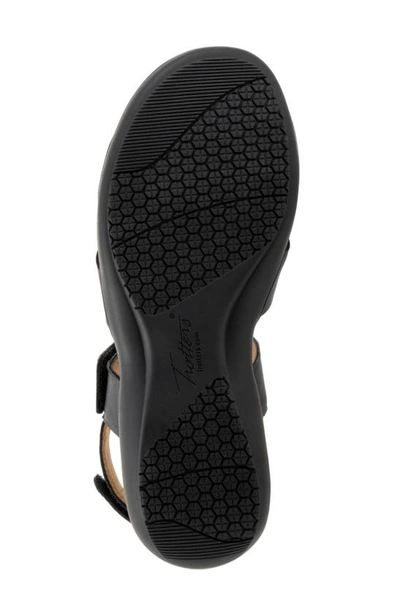 Trotters River Slingback Sandal In Black