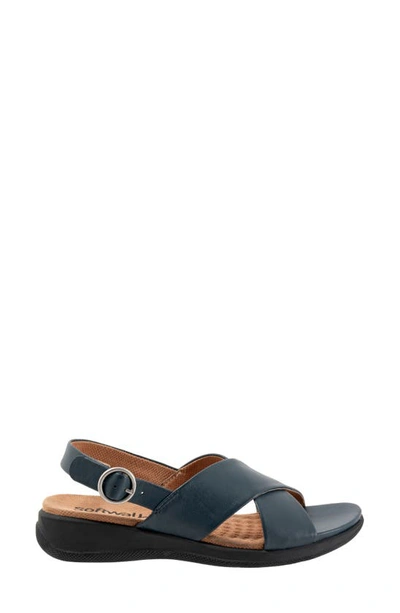 Shop Softwalk ® Tillman Slingback Sandal In Navy