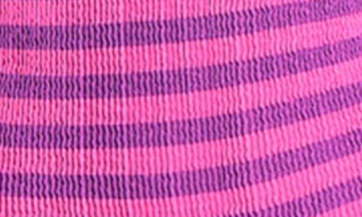 Shop Bondeye Mara One-piece Swimsuit In Cerise Stripe