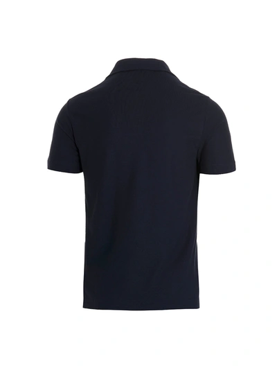 Shop Zanone Ice Cotton  Shirt Polo Blue