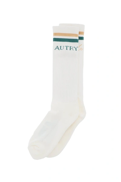 Shop Autry Jeff Staple Logo Socks