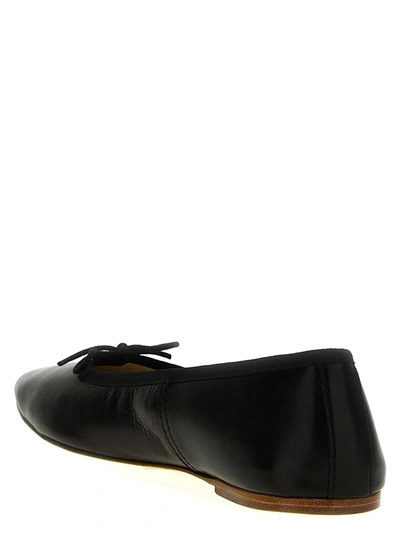 Shop Apc Leah Flat Shoes Black