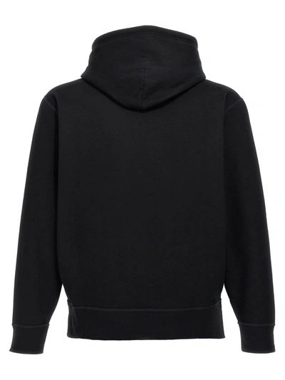 Shop Polo Ralph Lauren Logo Hoodie Sweatshirt Black