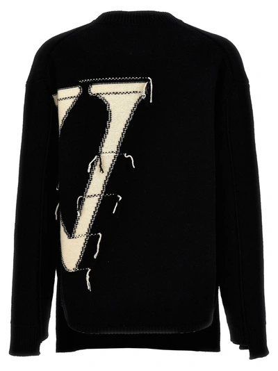 Shop Off-white Ow Sweater, Cardigans White/black