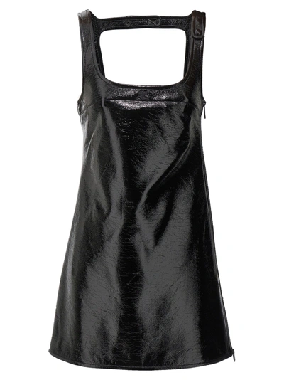 Shop Courrèges Reedition Dresses Black