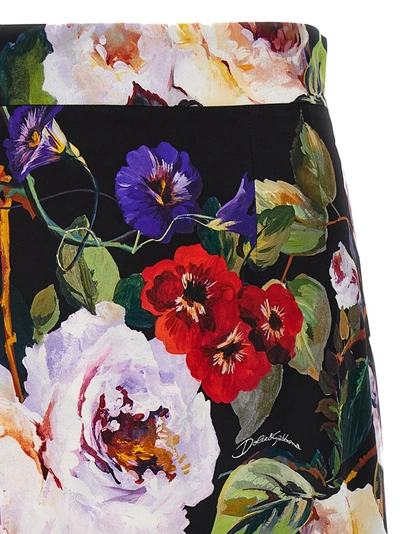 Shop Dolce & Gabbana Roseto Skirts Multicolor