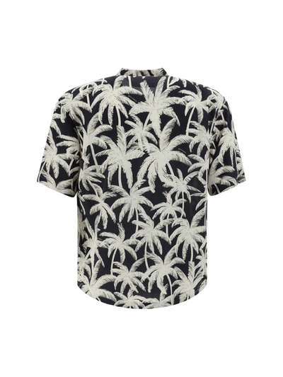 Shop Palm Angels Shirt S/s