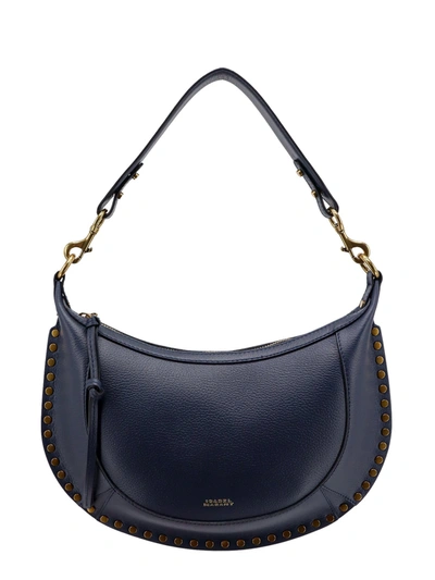 Shop Isabel Marant Leather Shoulder Bag With Metal Details