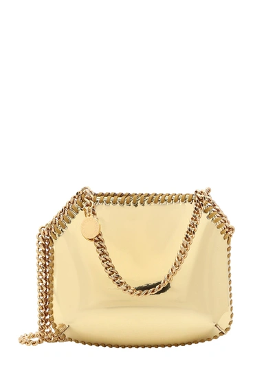 Shop Stella Mccartney Mirrored Alter Mat Shoulder Bag With Logoed Charm