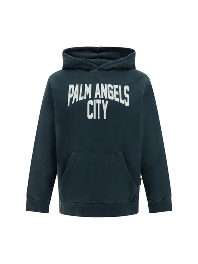 Shop Palm Angels Sweatshirt Hooded