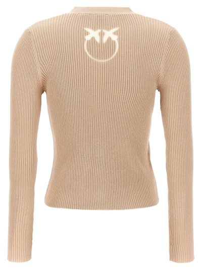 Shop Pinko Tilancino Sweater, Cardigans Beige