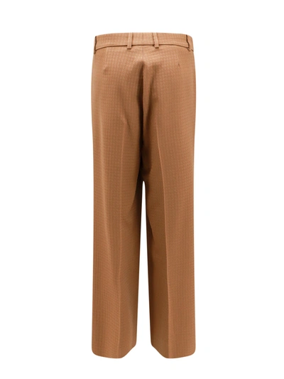 Shop Gucci Trouser With Iconic Metal Horsebit